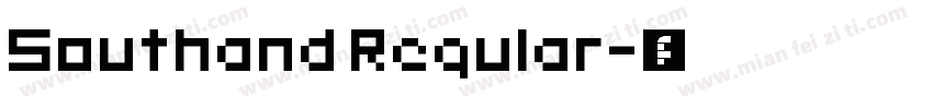 Southand Regular字体转换
